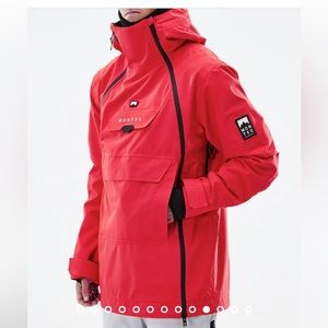 Mens Red Montec Winter Coat